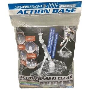 Action Base Clear Display Stand Model Kit Plastic Gundam 1/100 Bandai Namco NEW